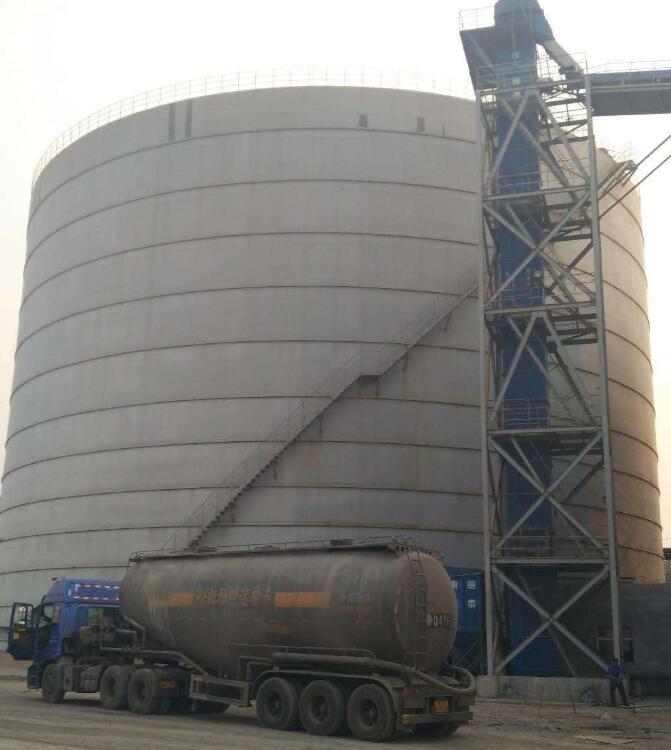 幸福路街道5万吨钢板库