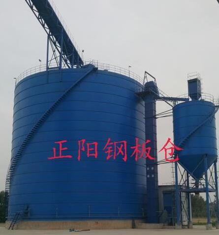 幸福路街道大型矿粉钢板库